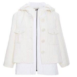 Sea New York  Embossed Cable Quilted Combo Jacket